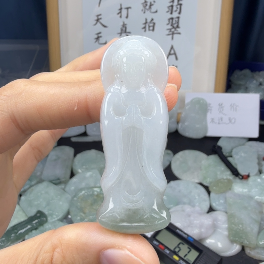 颈饰未镶嵌翡翠翡翠