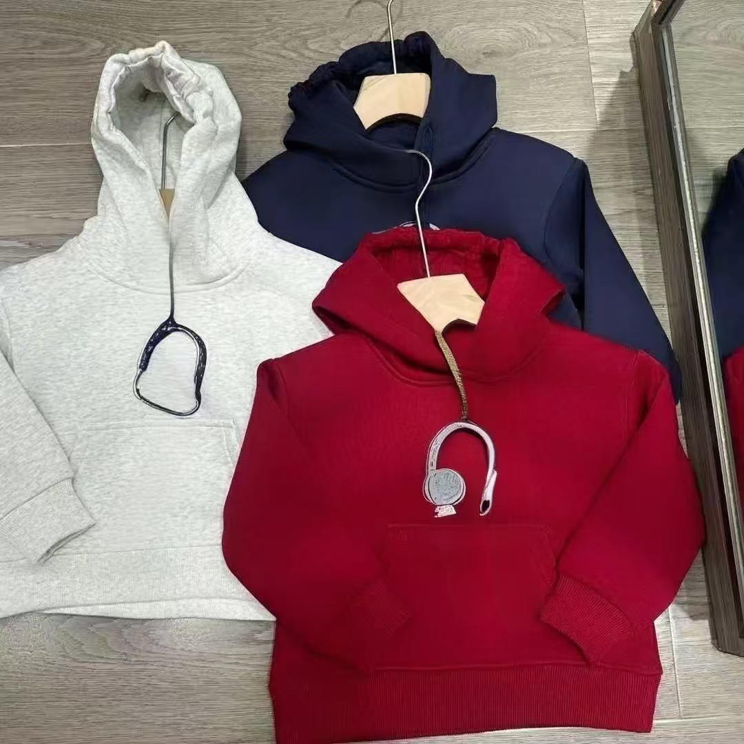 拉萨童装新款加绒卫衣