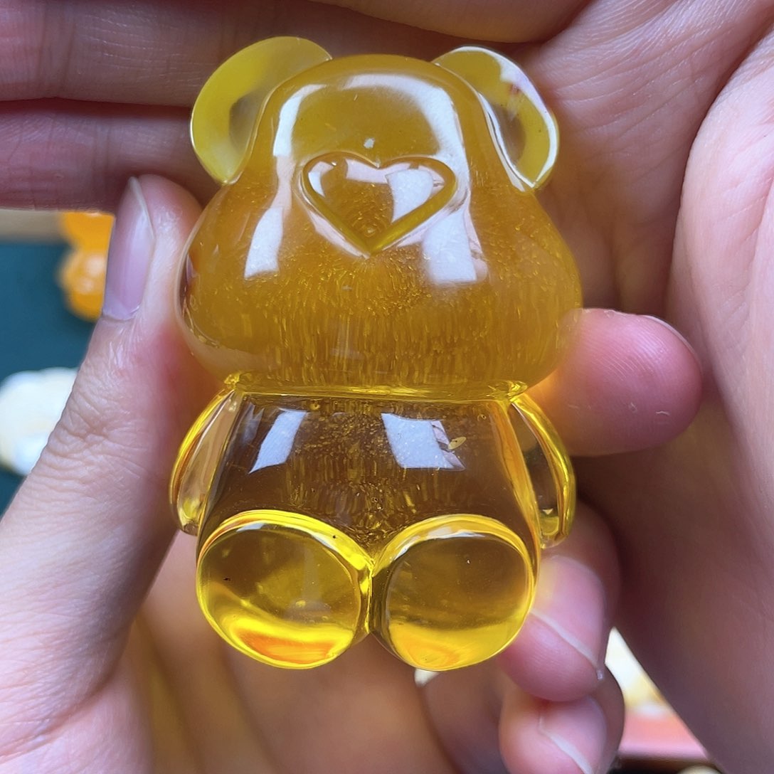 琥珀裸石未镶嵌蜜蜡