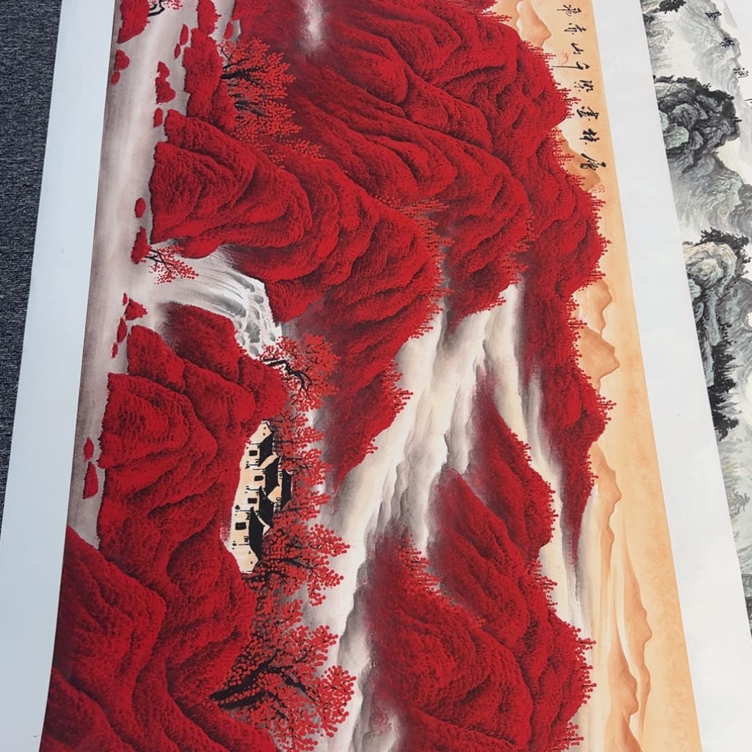 手绘作品新号开播