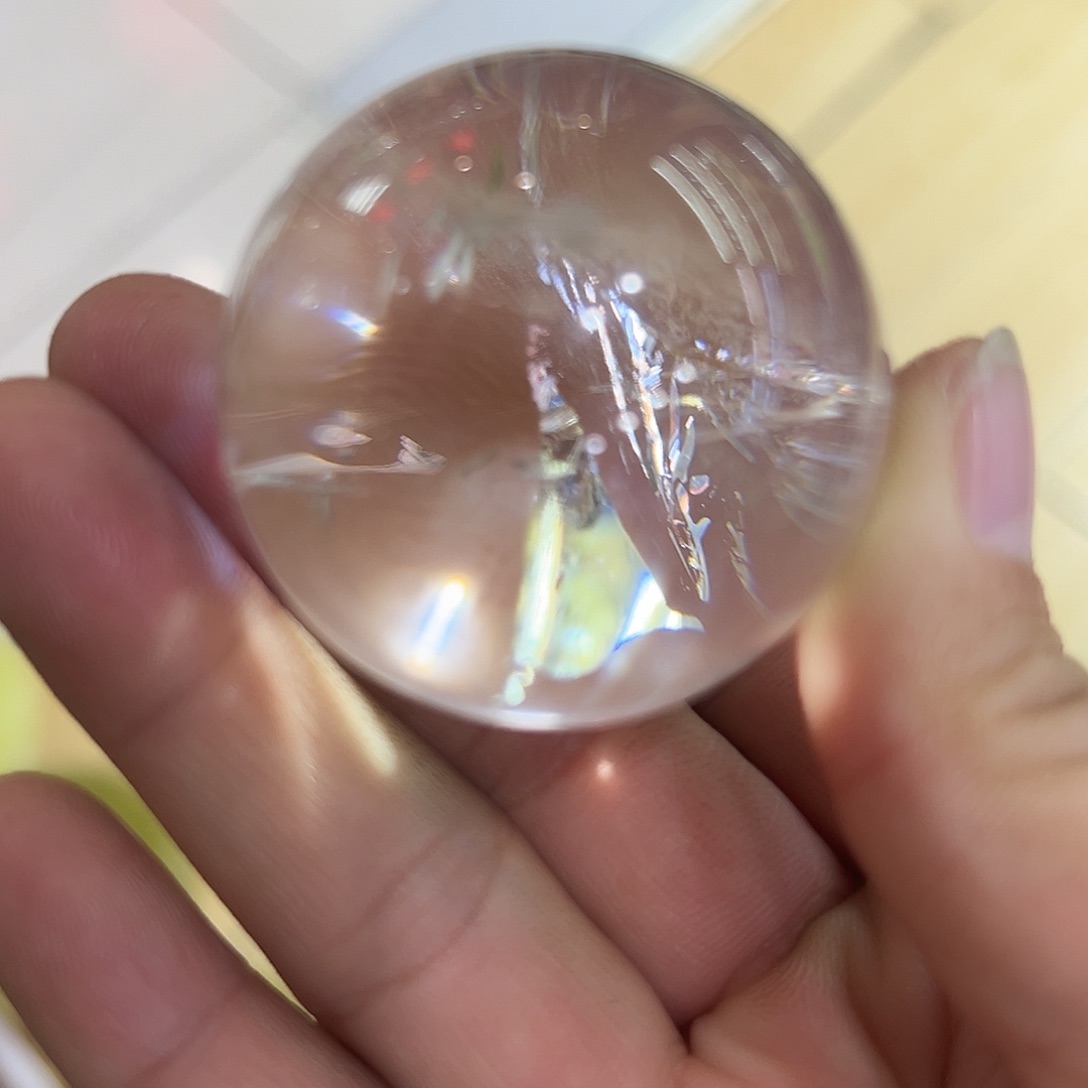 水晶水晶球摆件未镶嵌小****i