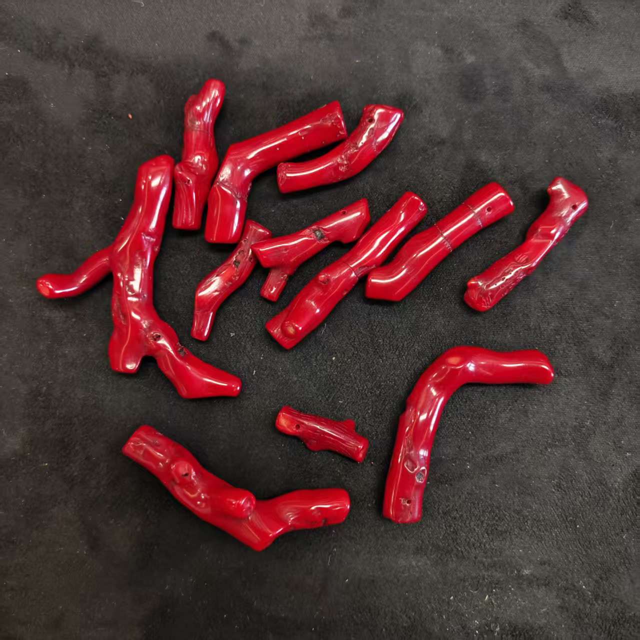 手链 深红阿卡树杈套绳*（多样性发一件）