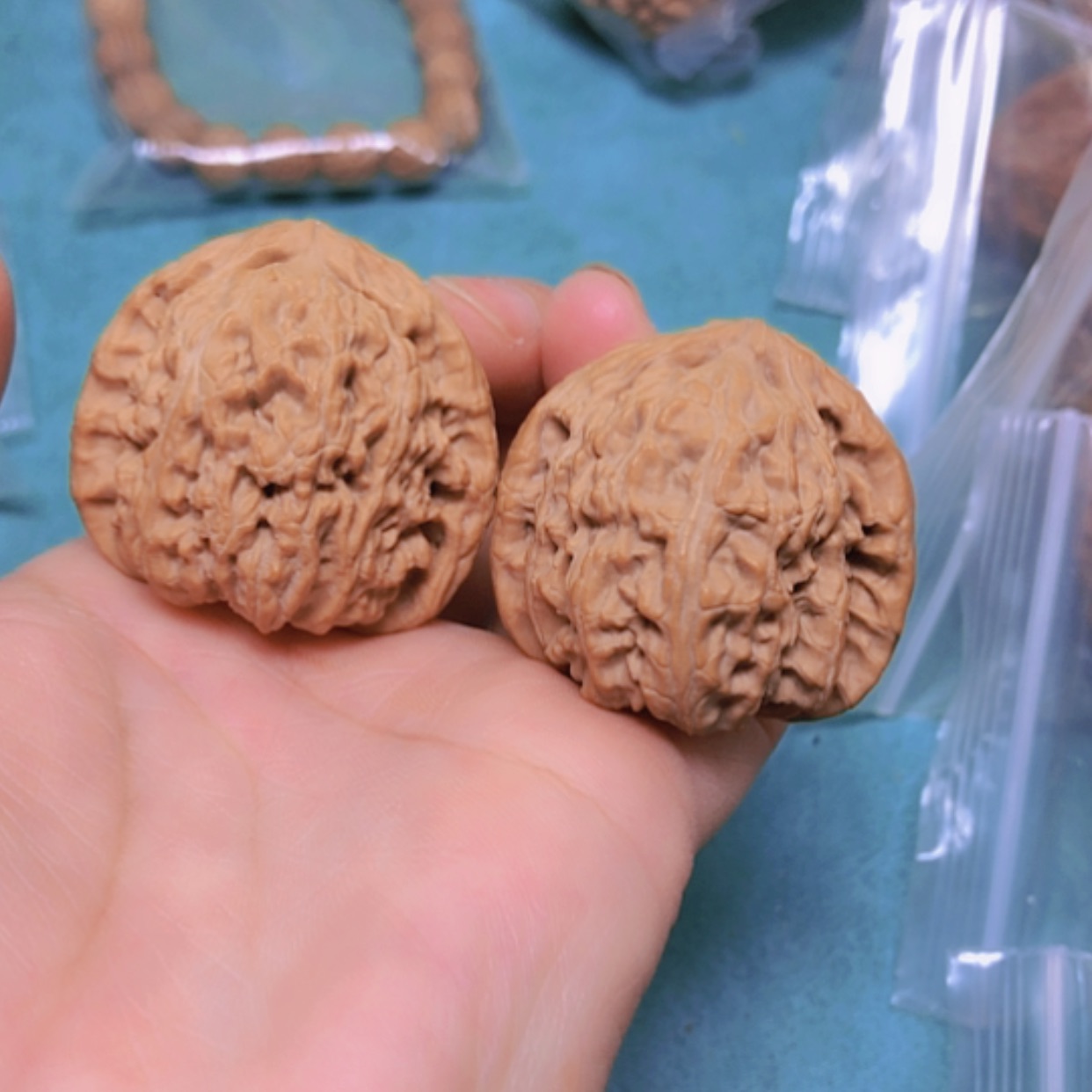 【闪购商品】摆件核桃37.5白狮子全品