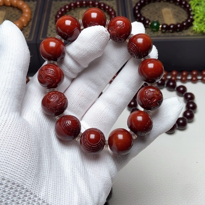 核桃手串/手链～**～橄榄核手串