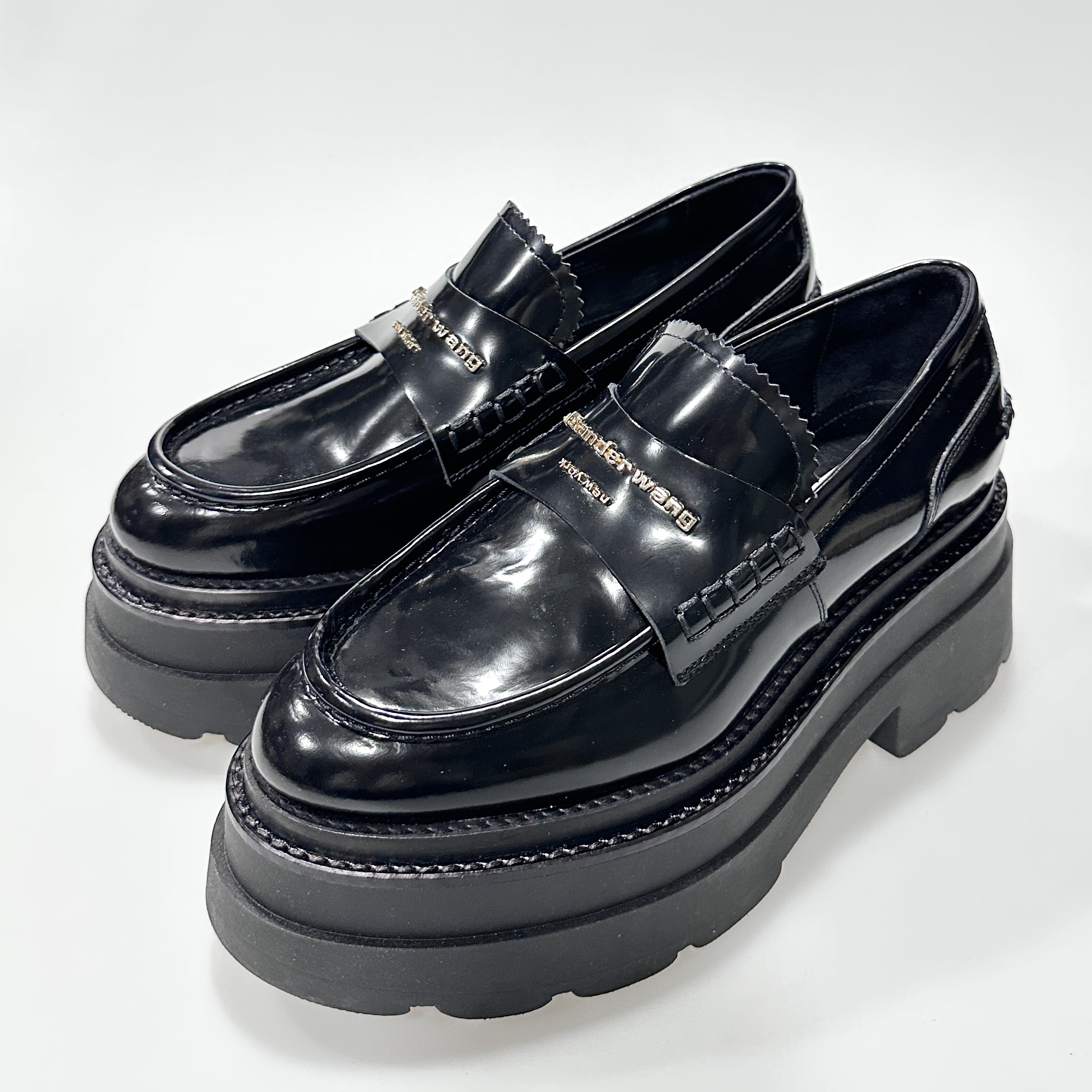 99新 Alexander McQueen/亚历山大·麦昆 36码亚历山大王乐福鞋