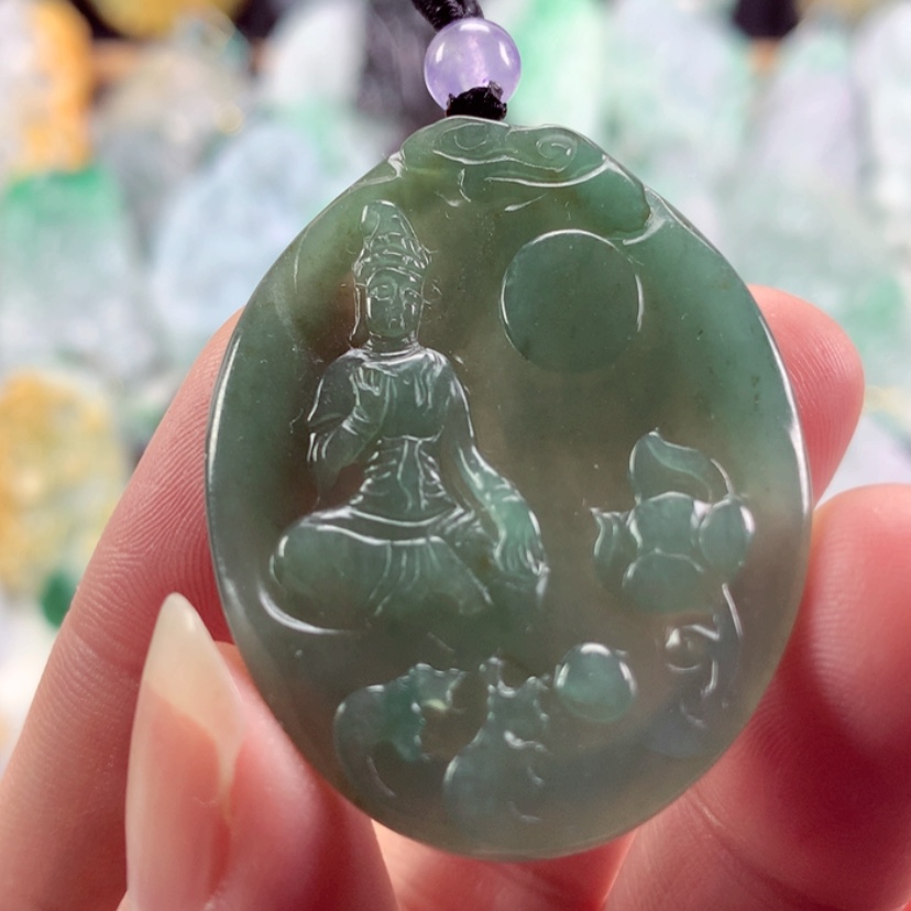 【闪购商品】翡翠吊坠(不含链)未镶嵌
