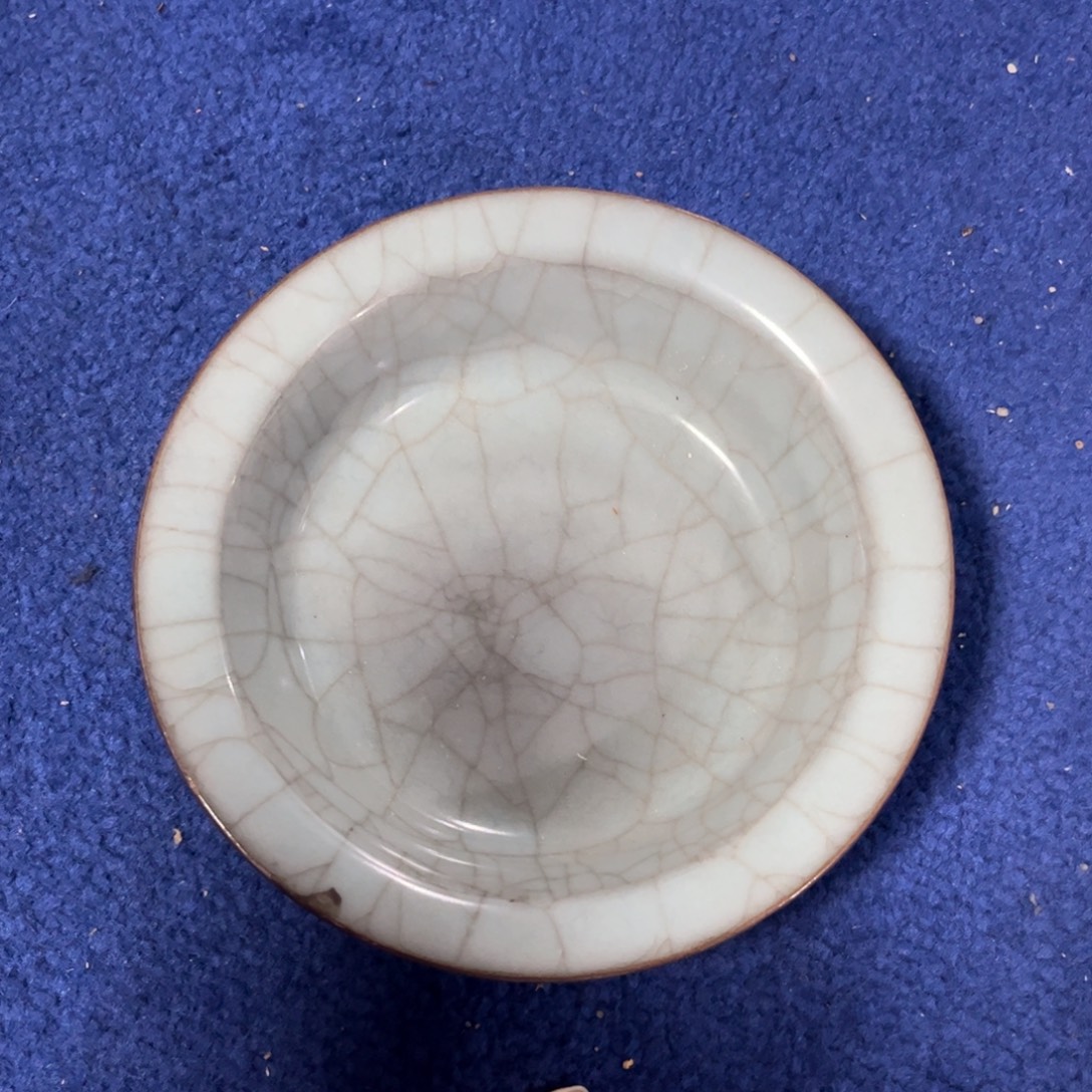 陶龙泉官窑破瓷板盐洗