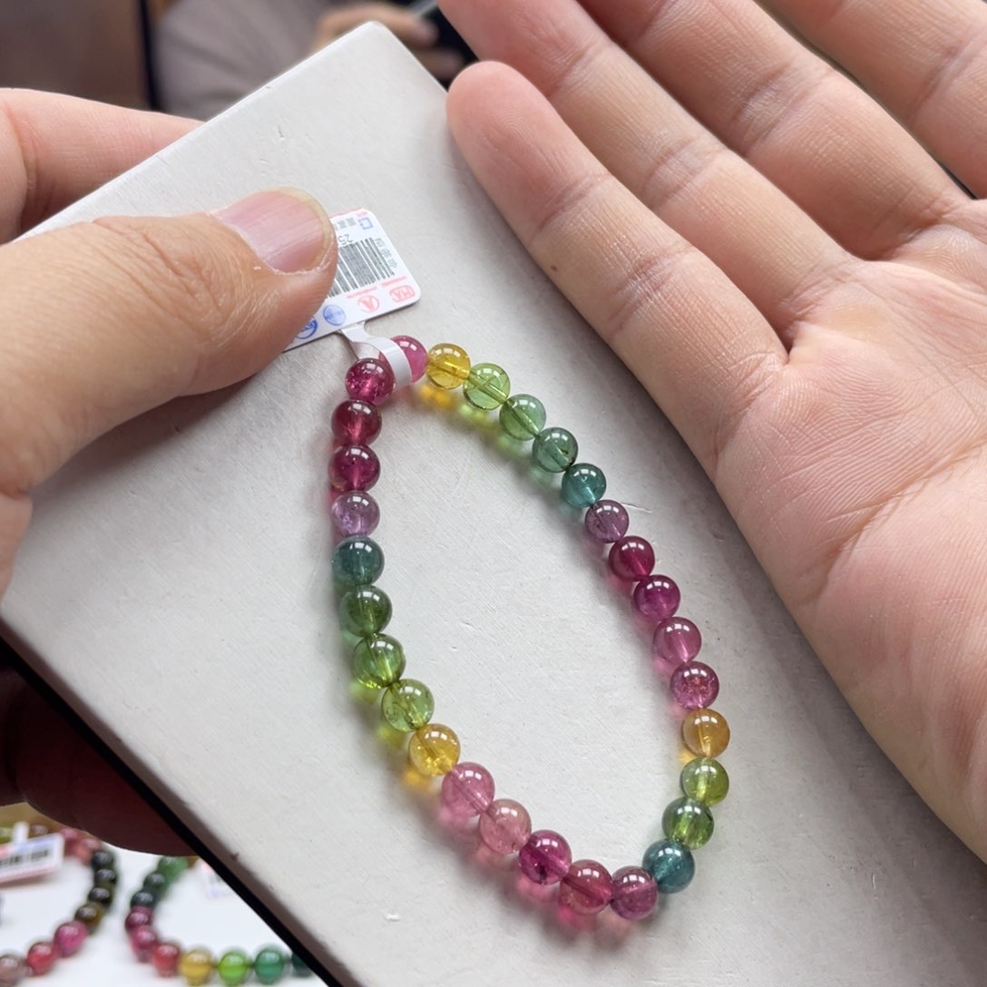 碧玺手串未镶嵌6mm.mmmmmmmmm