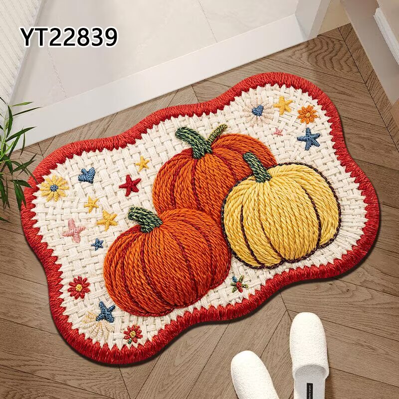 KX8294【50×80cm】硅藻泥厨房地垫防滑防油免洗耐脏脚垫