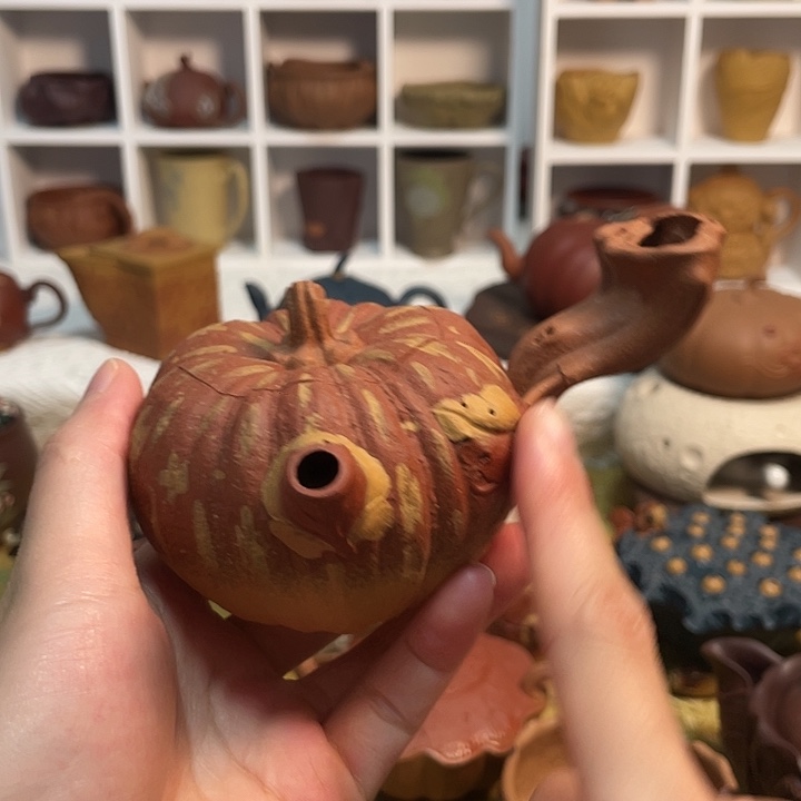 W***x紫砂茶宠南瓜侧把