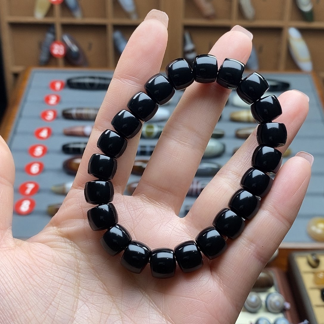 玛瑙/玉髓颈饰未镶嵌K****B