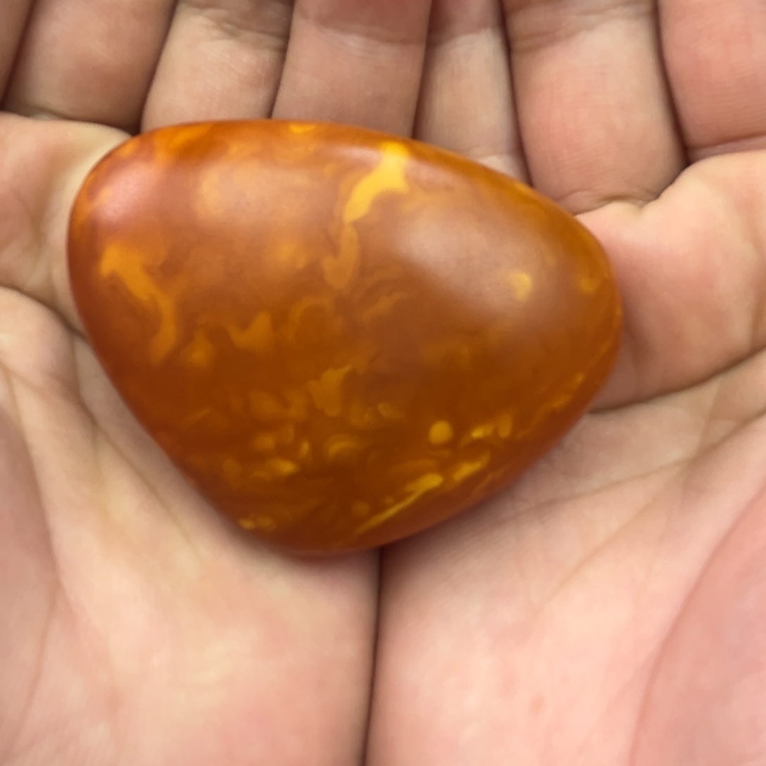 琥珀吊坠(不含链)未镶嵌