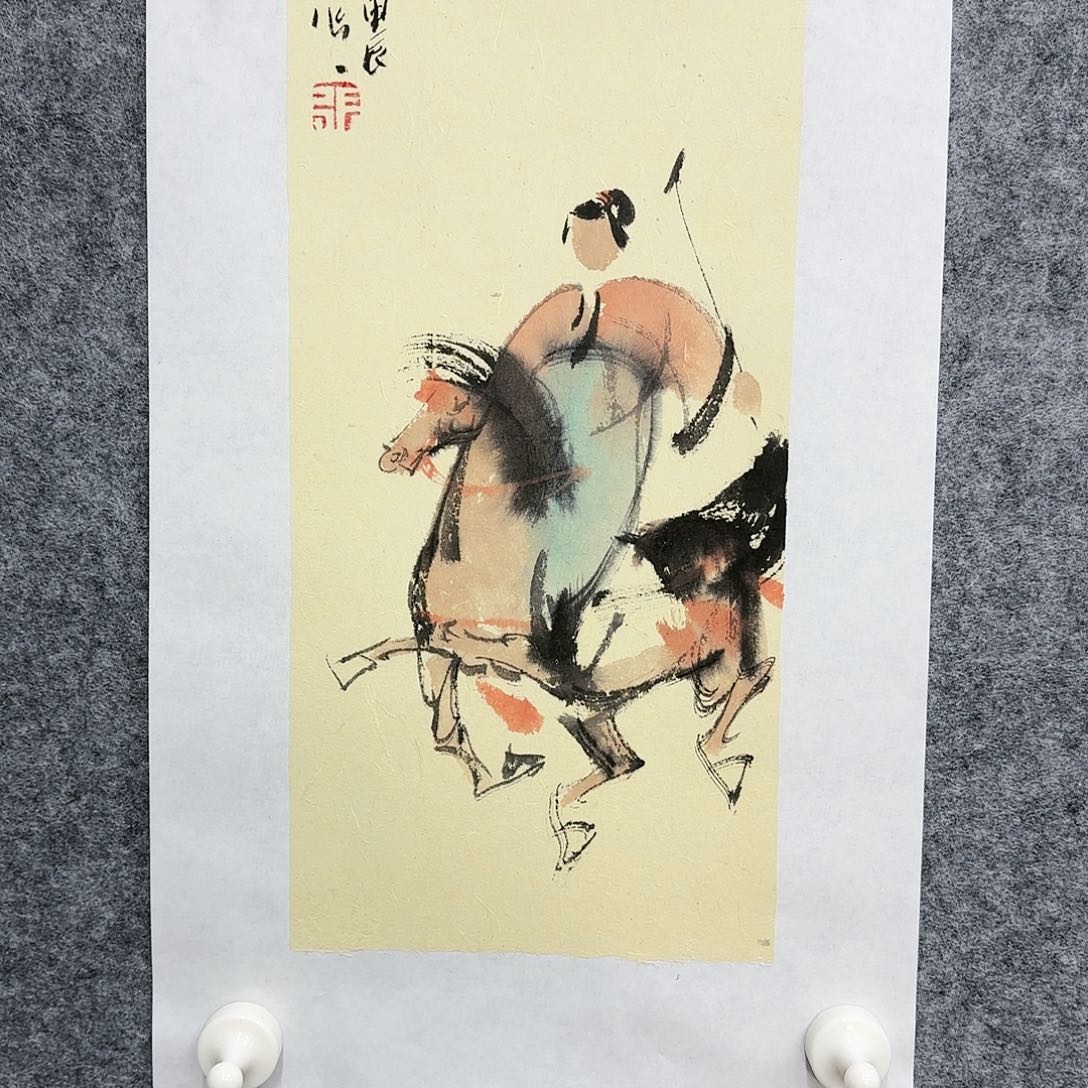 国画獨*園张一老师作品欣赏