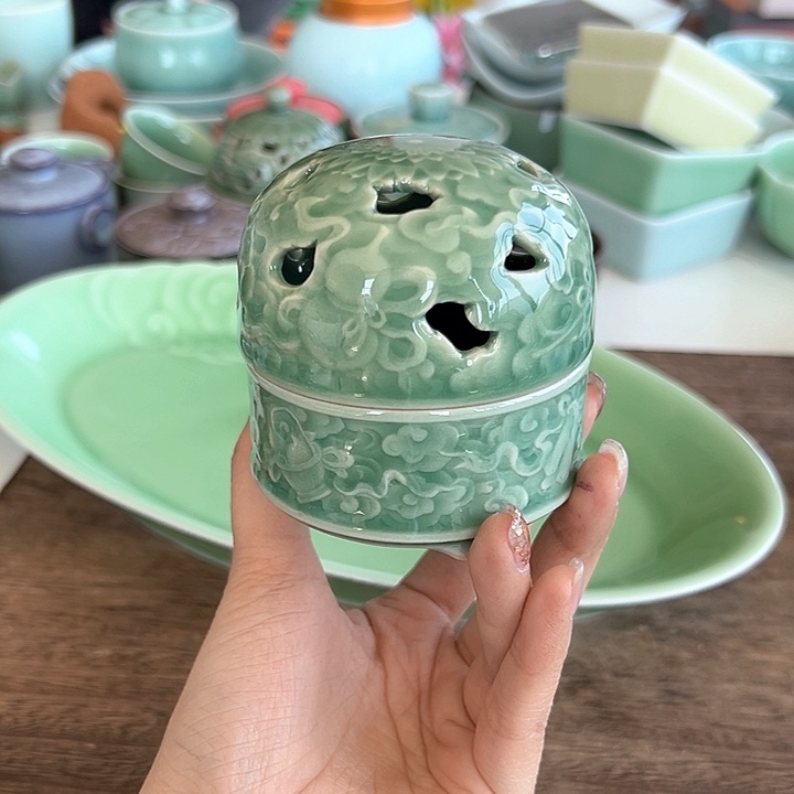 小米茶器龙泉青瓷