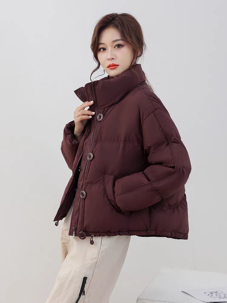 【进口品质】鄂尔2025新款保暖气质鹅绒羽绒服外套h175阳洋