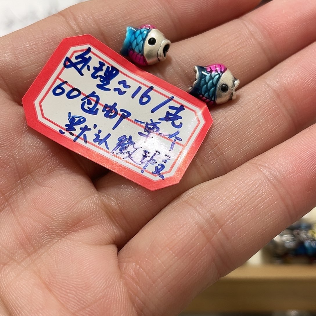 吊坠足银珐琅0033