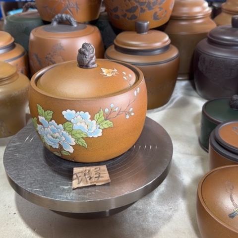 紫砂茶叶罐。。。。。。。。。