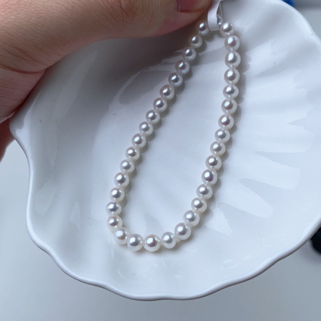 淡水珍珠耳钩银S925镶嵌103982