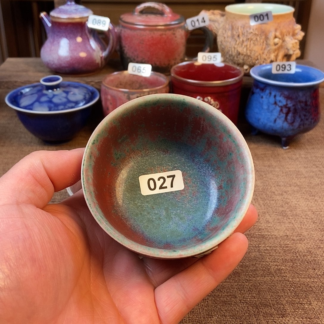 瓷片钧瓷茶器茶器杯子