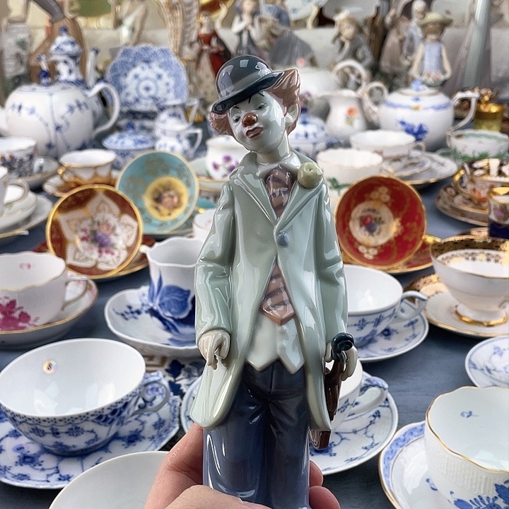 中古欧瓷雅致小房子