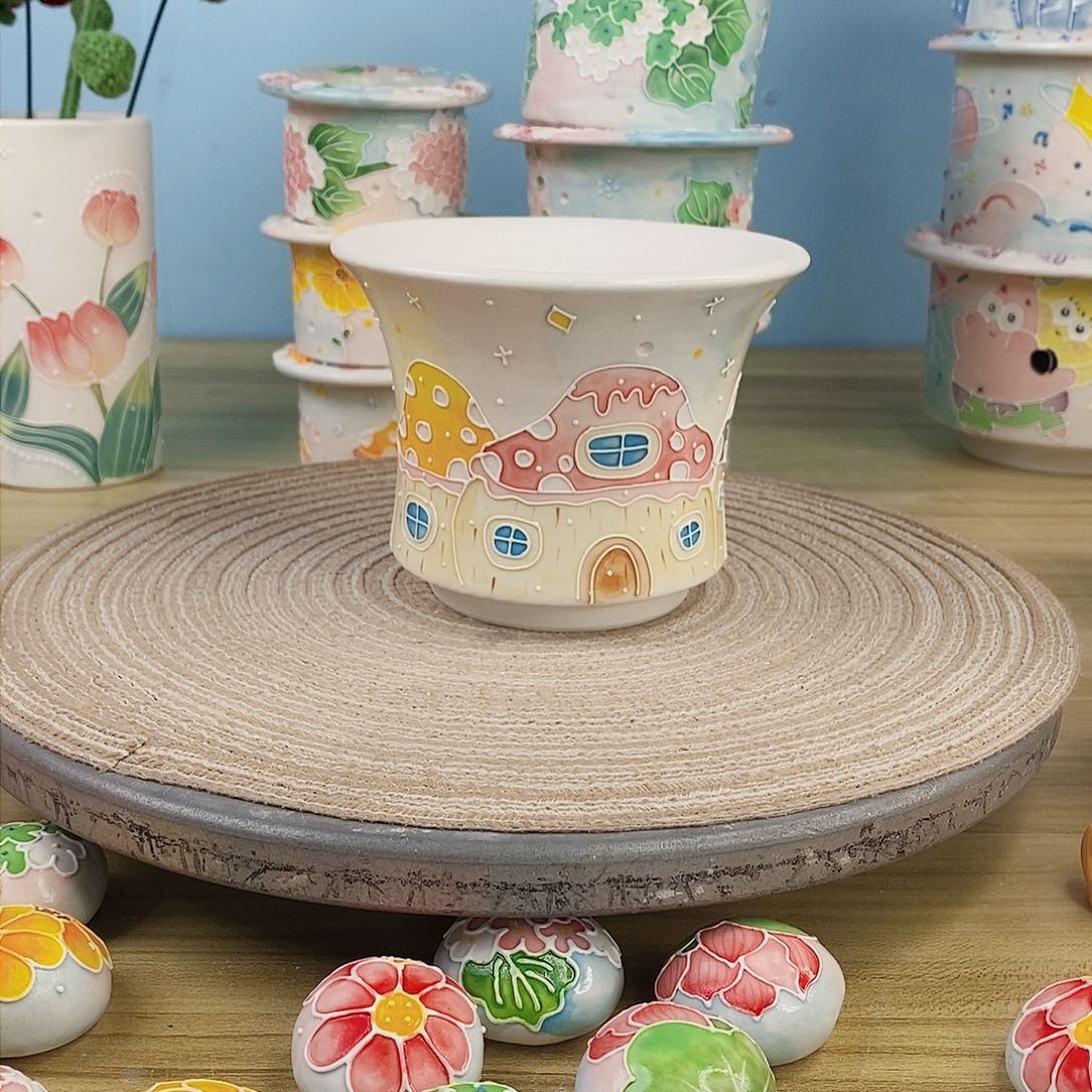手绘手工制作陶瓷16