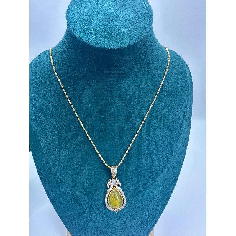 【基地先鉴后发】 48小时鉴赏期  K黄抽拉款筒珠链项链