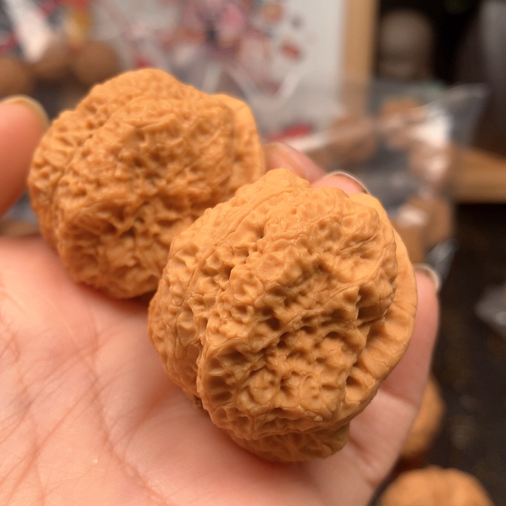 桃核把件臻龙蛤蟆头