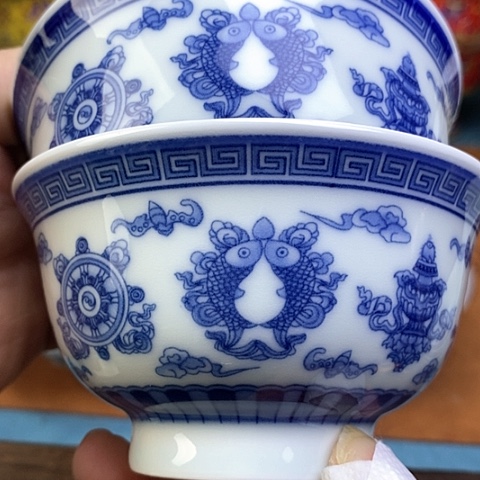 景德镇陶瓷藏式茶碗