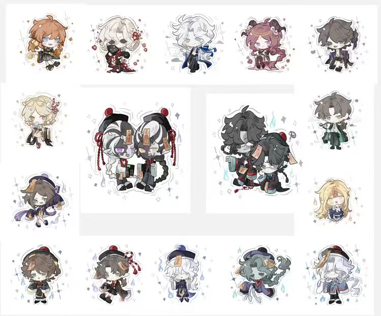 精装Q版角色第五陶瓷币第五人格周边同人 画师授权 盲袋直播 代拆