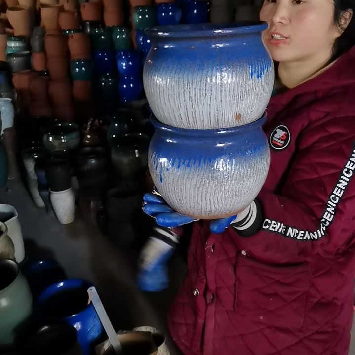 红陶口18高16瑕疵