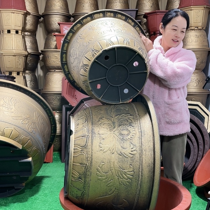 圆盆古铜六零一个