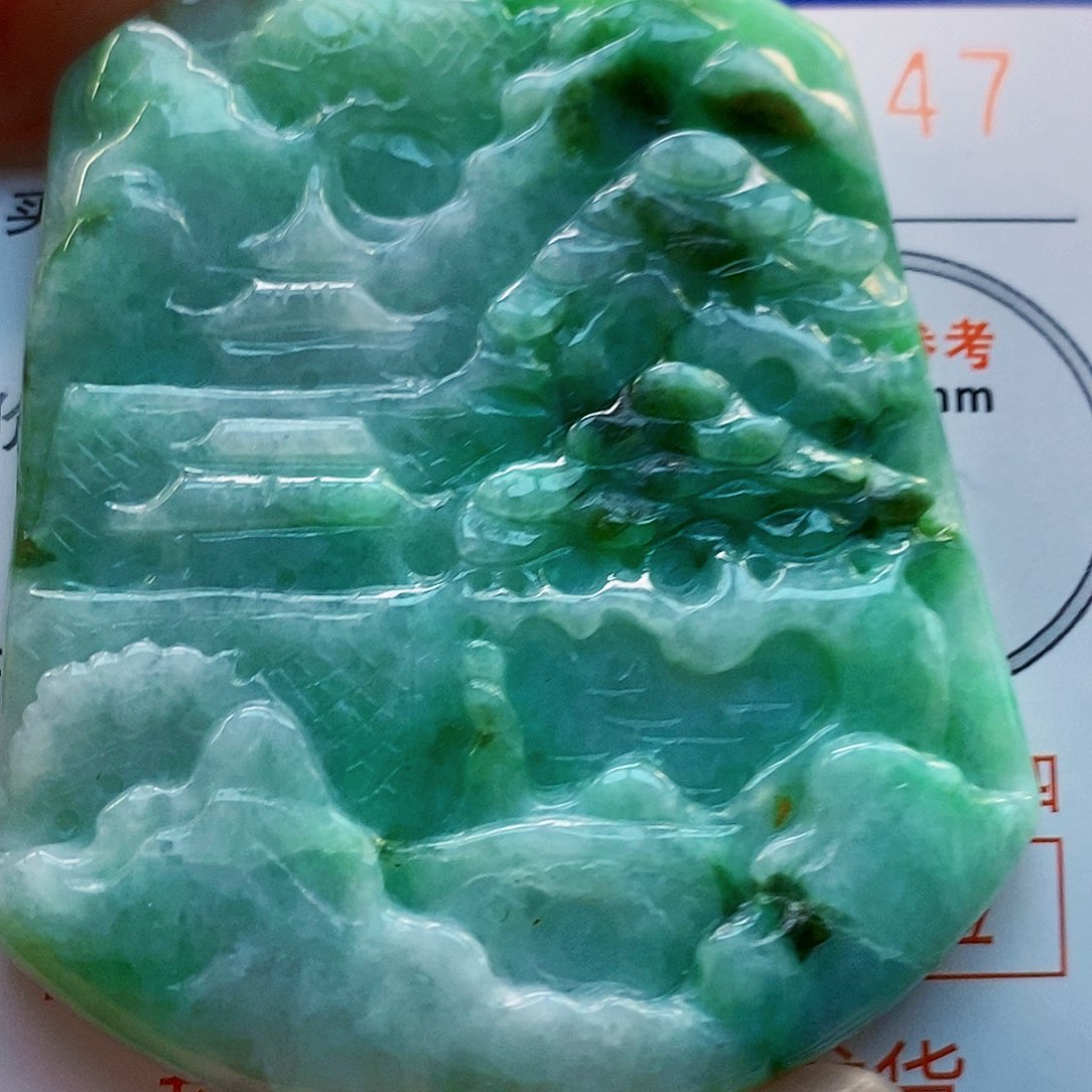 吊坠(不含链)未镶嵌翡翠