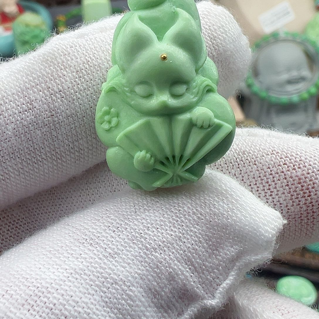 绿松石菜籽黄绿松石Z未镶嵌