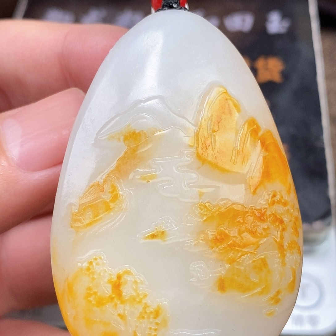 和田玉挂件未镶嵌