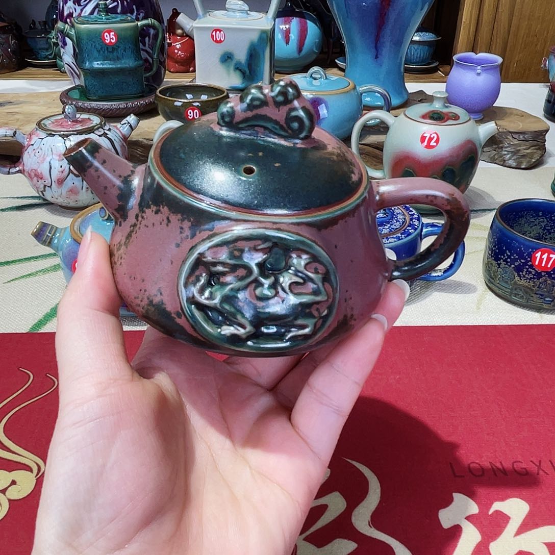 壶禹州钧瓷艺术作品