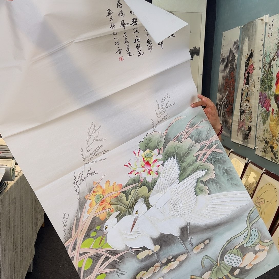 纯手绘的好看作品