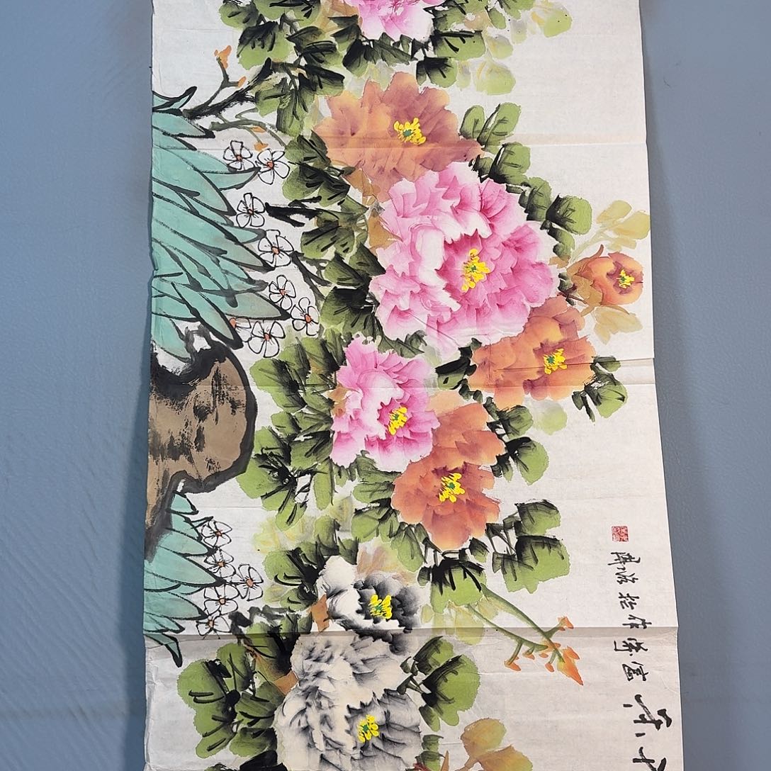 国画1871 牡丹一如您的脸颊