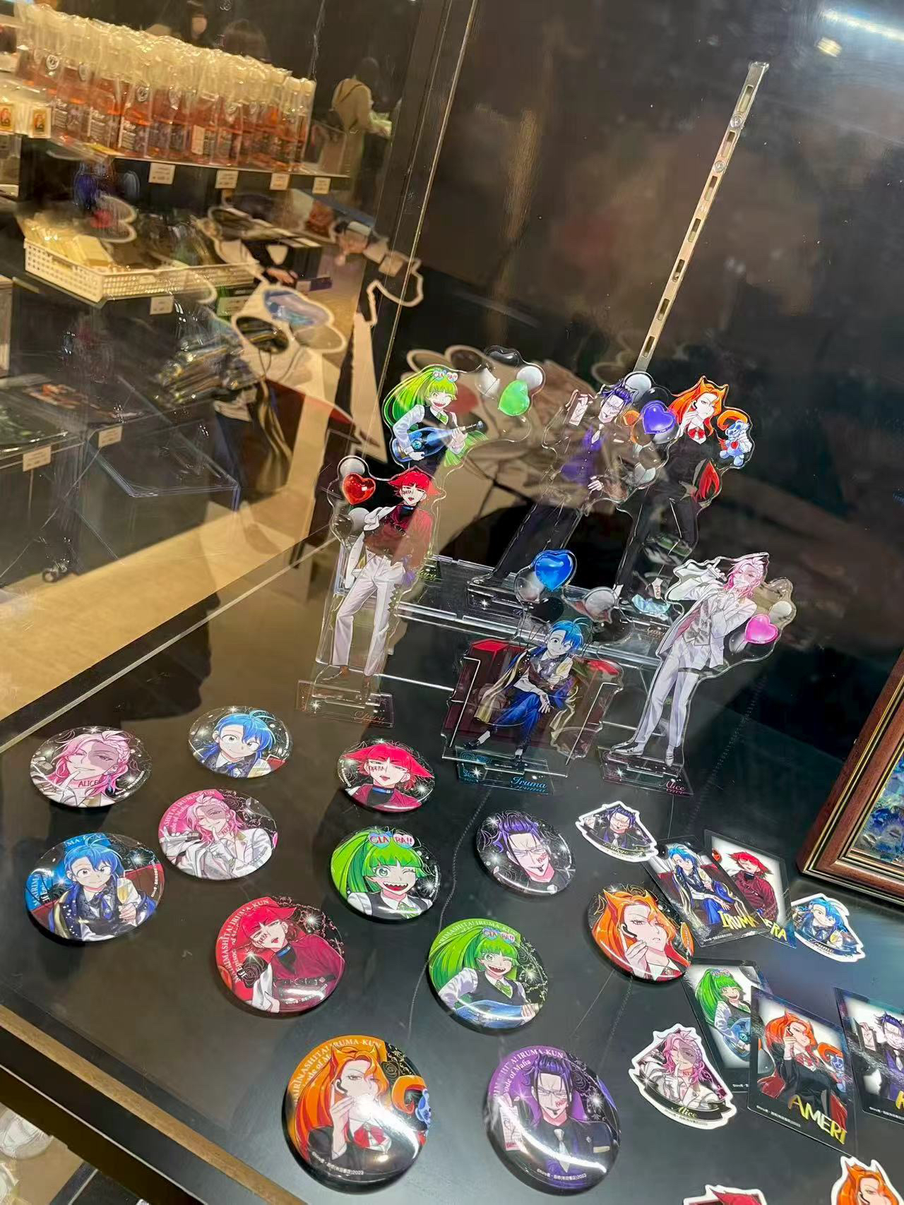 无品牌魔入间if线新快闪吧唧【盲盒拆卡】