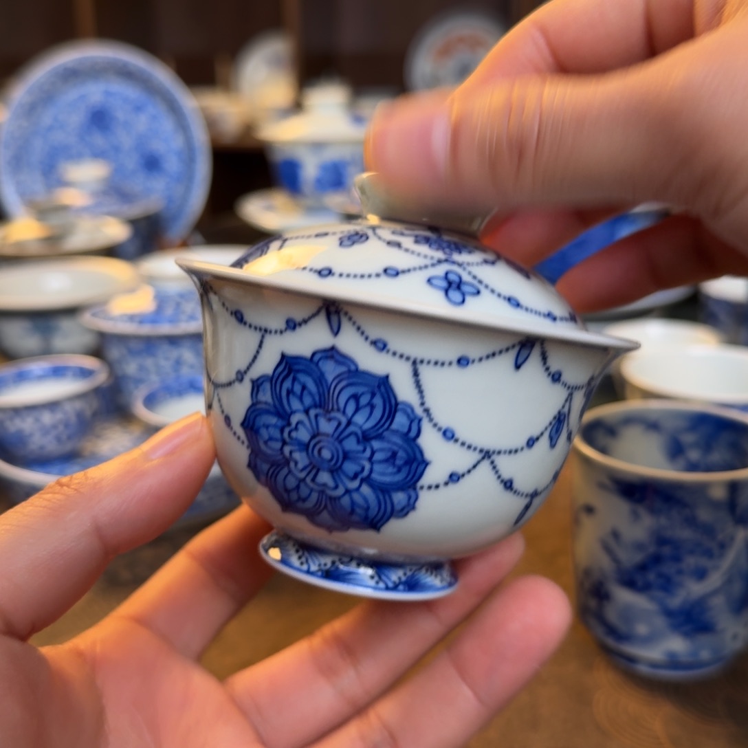 ?****✨纯手工手绘陶瓷茶具