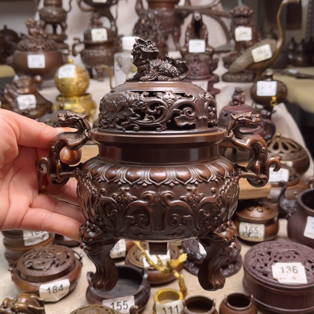 阿*_黄铜材质家居摆件