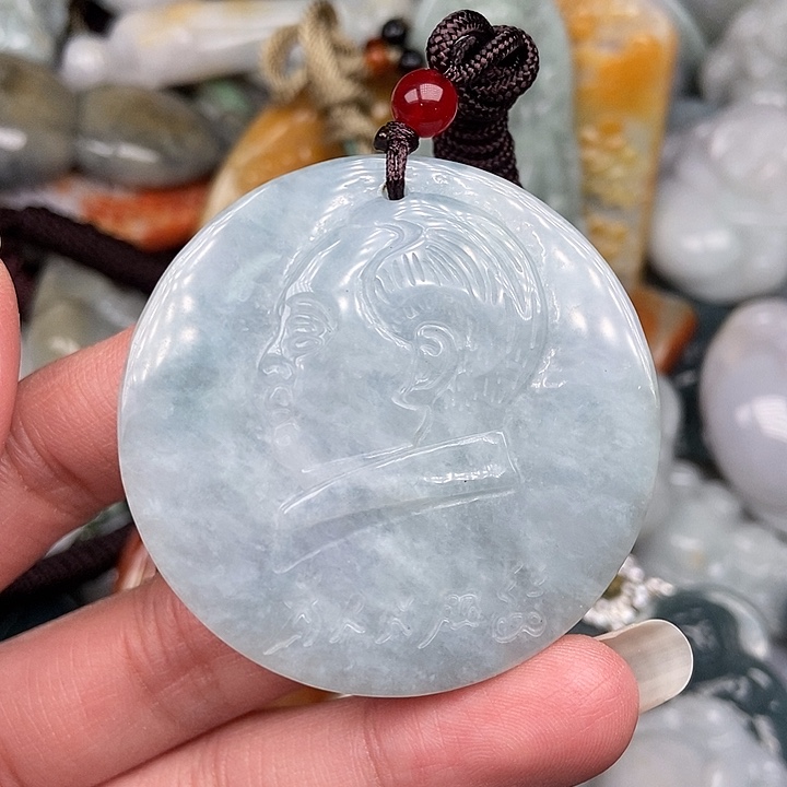 颈饰未镶嵌翡翠翡翠