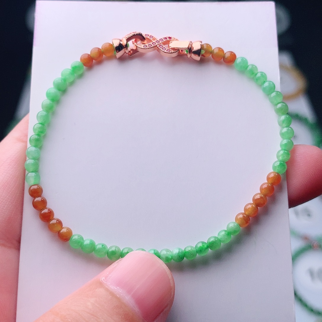 未镶嵌手串翡翠翡翠