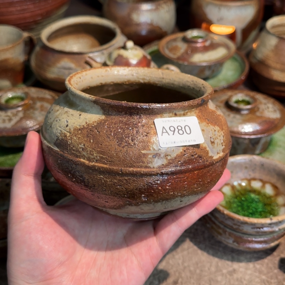 A980破碎感泥料非柴烧跑单禁拍