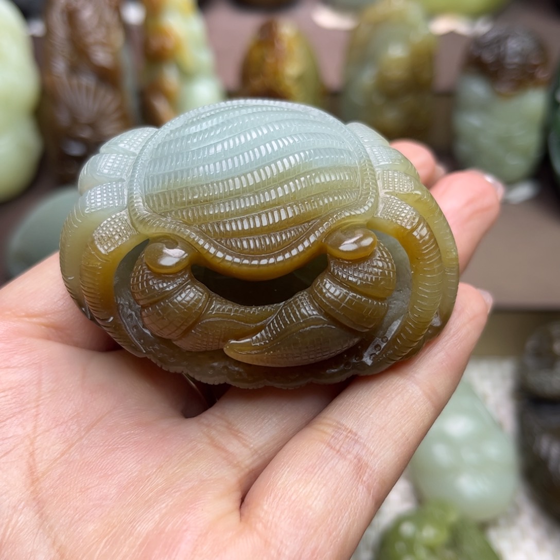 和田玉把件未镶嵌