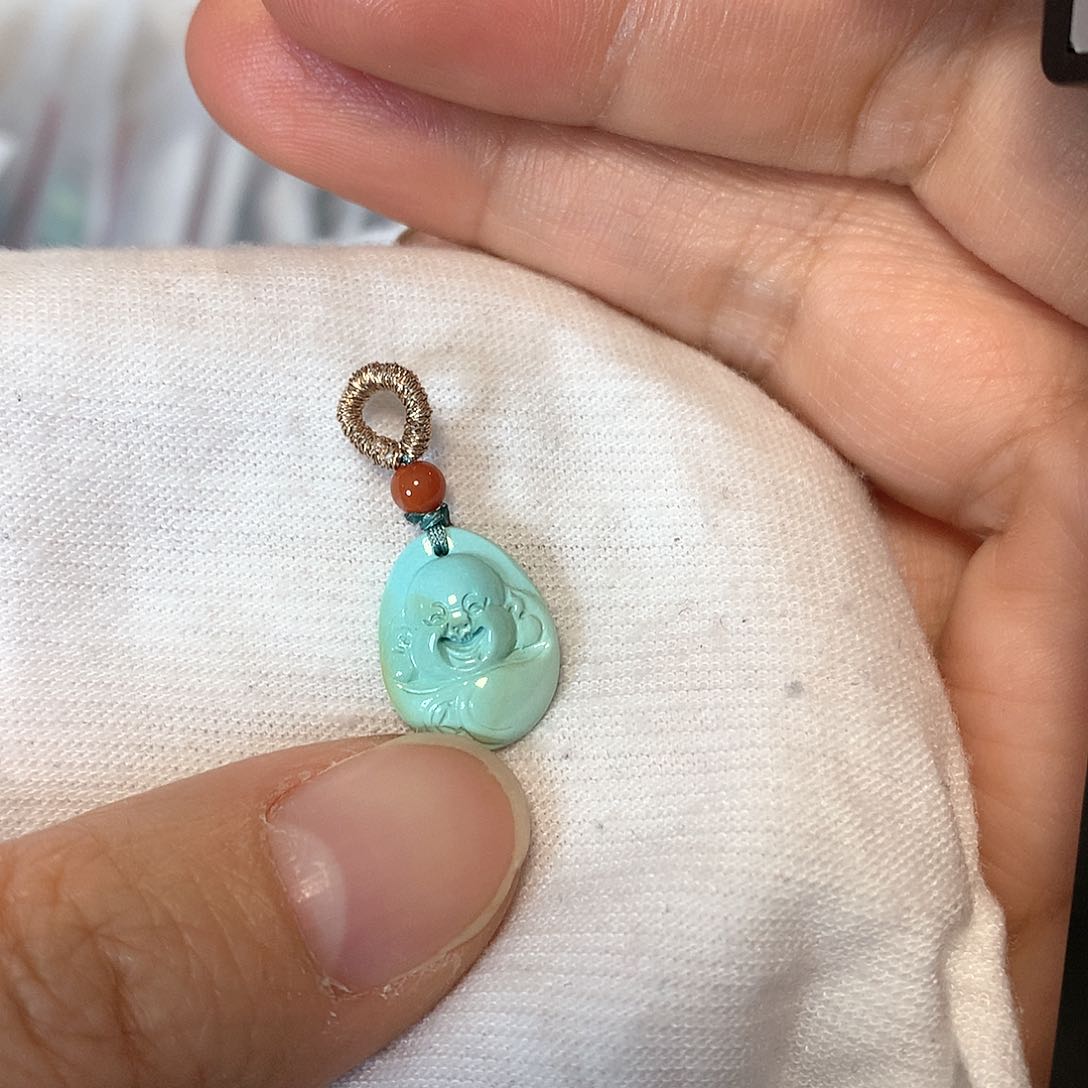 绿松石珠宝奇石未镶嵌