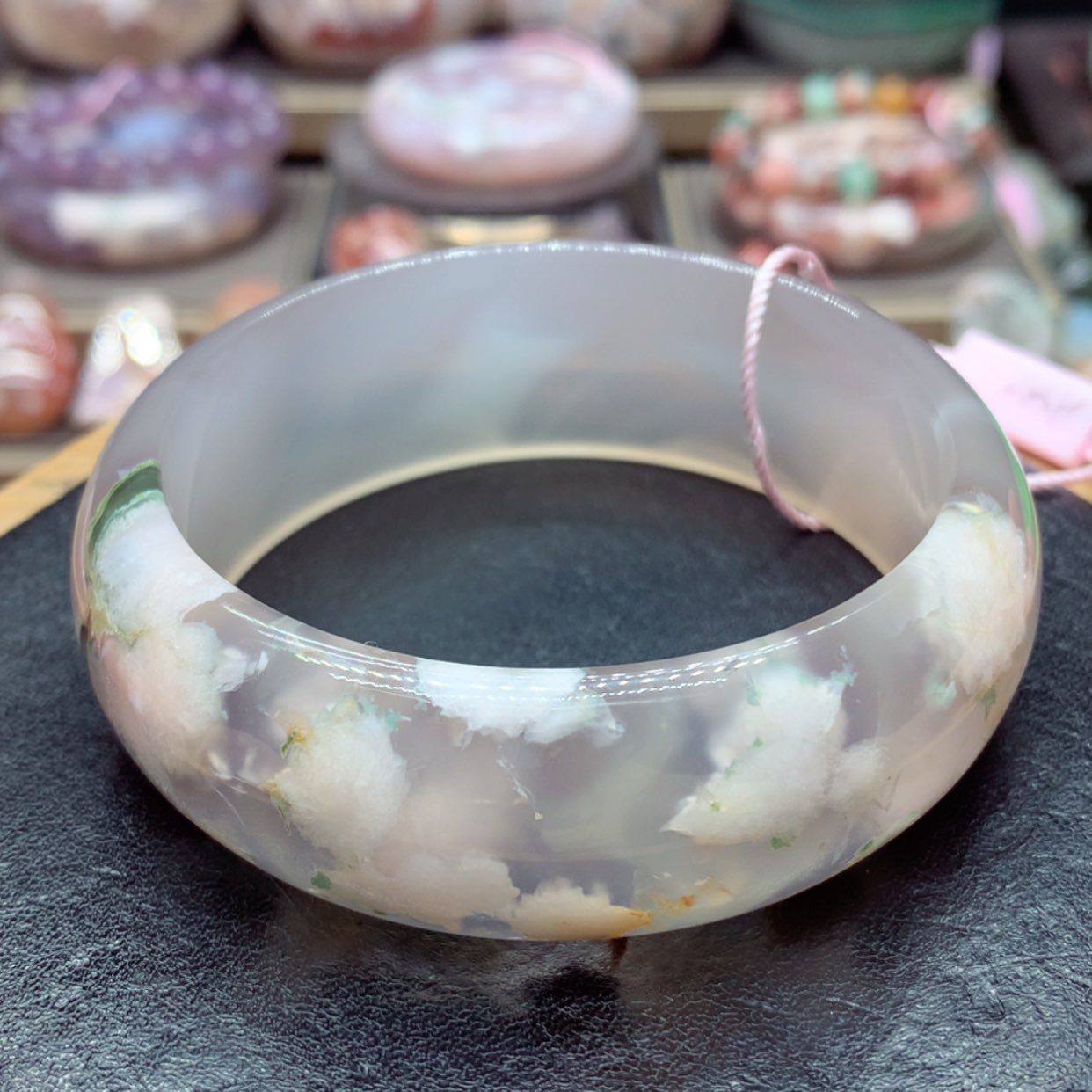 【闪购商品】玛瑙/玉髓手镯6未镶嵌冰***饮