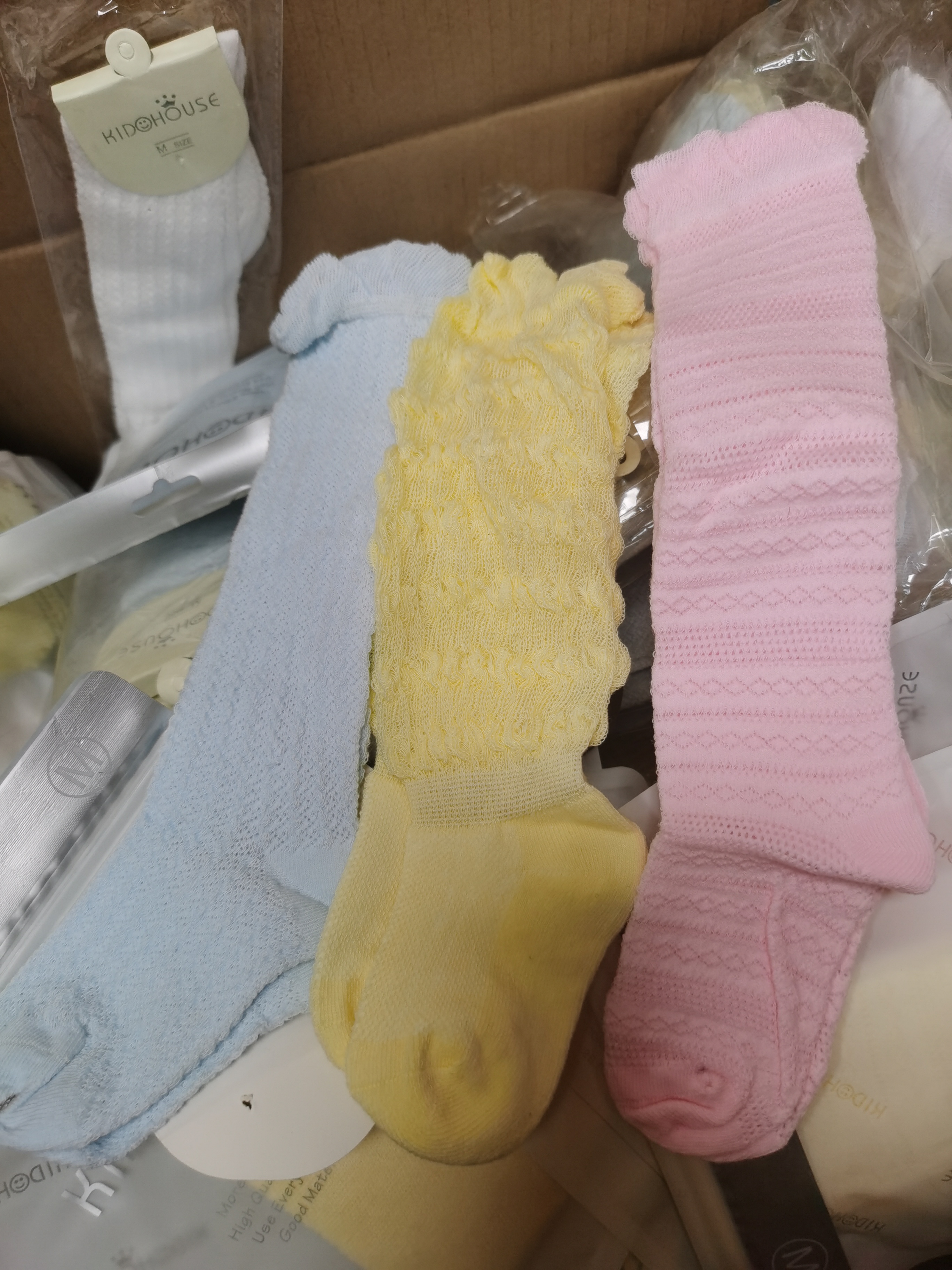 【颜色随机发8双】杂款防蚊袜腿袜