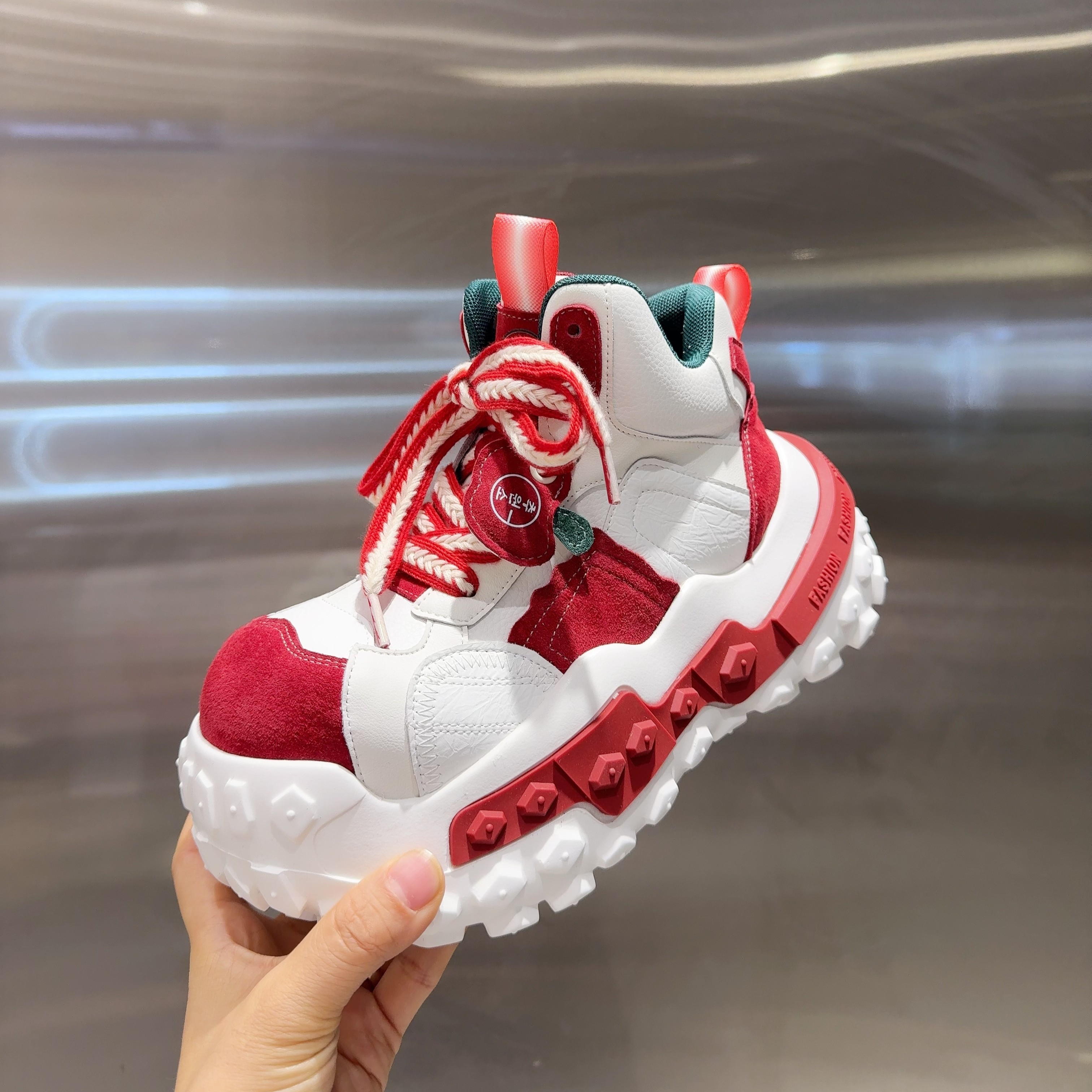 【五】【加绒/单里】2025冬季加绒厚底百搭老爹鞋女运动时尚休闲女鞋