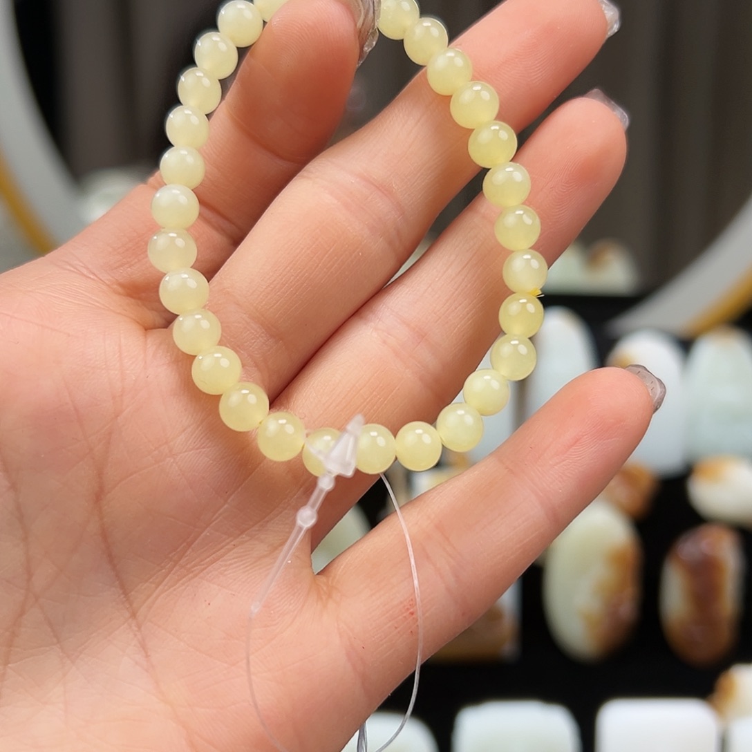 和田玉手链未镶嵌