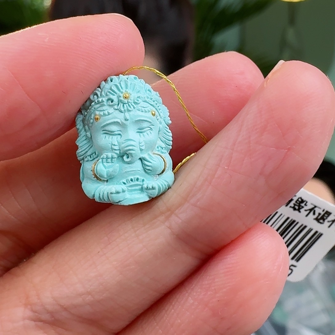 绿松石珠宝奇石未镶嵌
